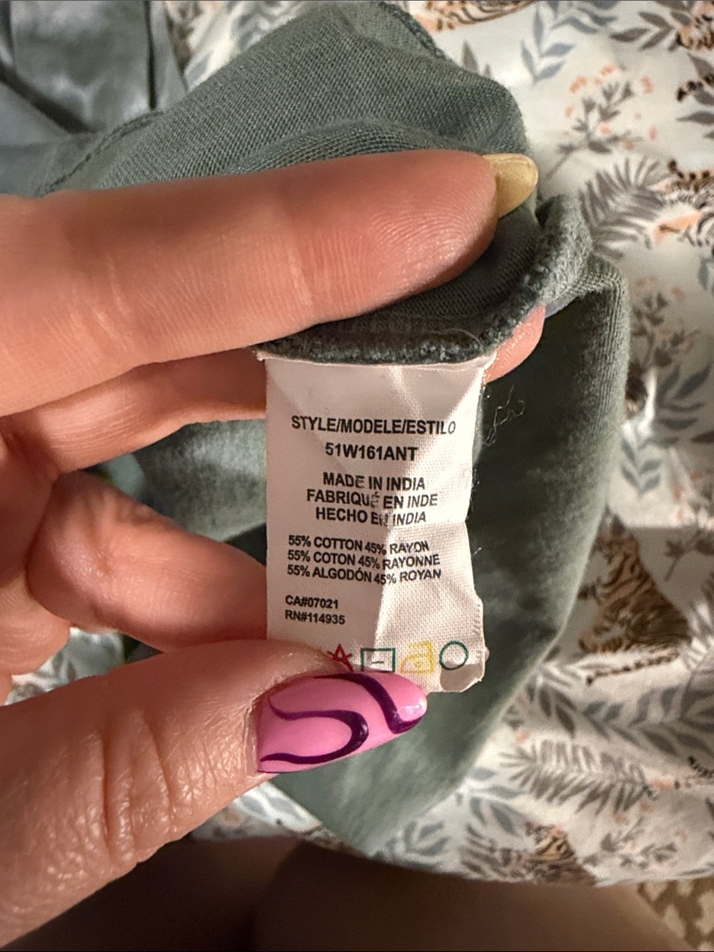 Anthropologie Sleeveless Tie-Dye Tank Dress — Sage Green - XS - Picture 5 of 5